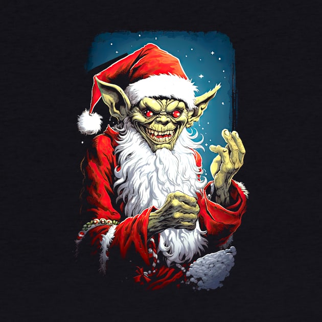 Gremlin Santa by JDTee